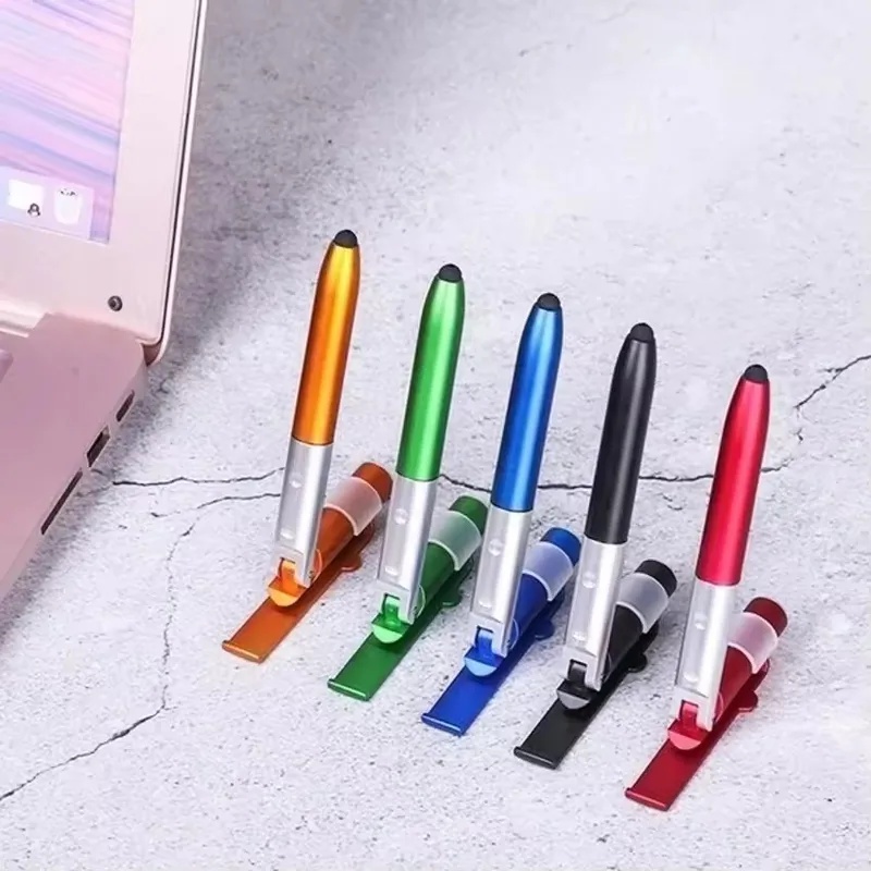 Stationery Supplier - ปากกาลูกลื่นอเนกประสงค์ 4 in 1 พร้อมไฟ LED