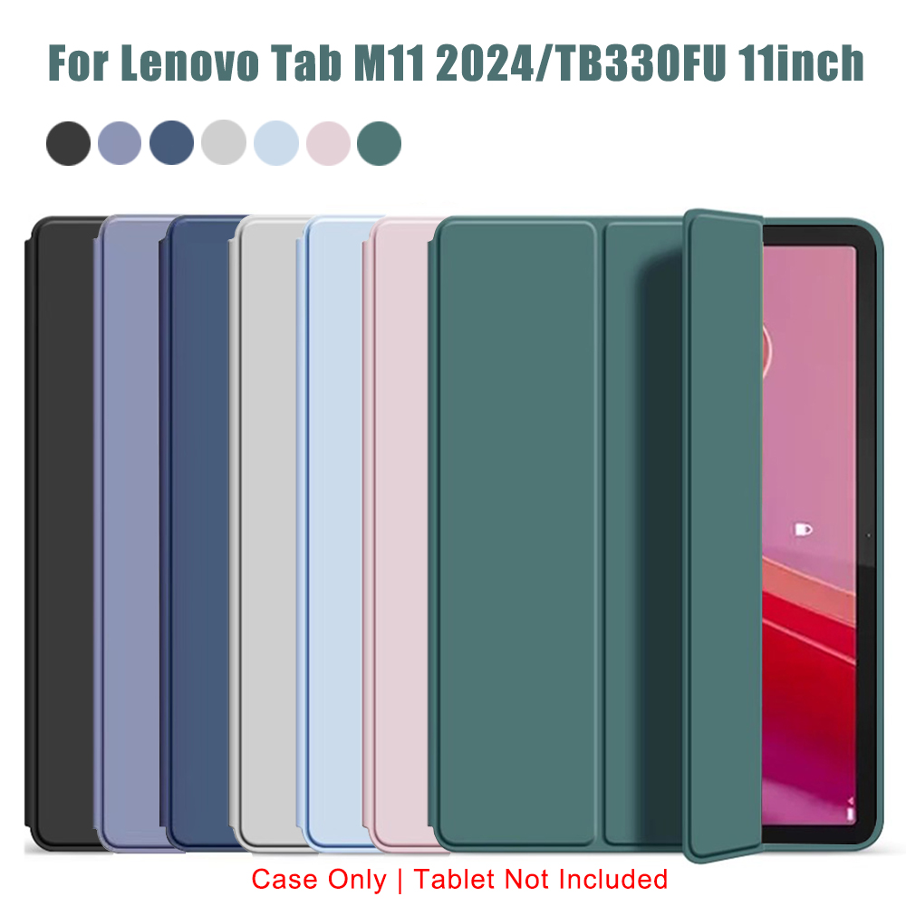 Sticky Note Cube - เคสแบบพับสามตอนสำหรับ Lenovo Tab M11 2024 11''