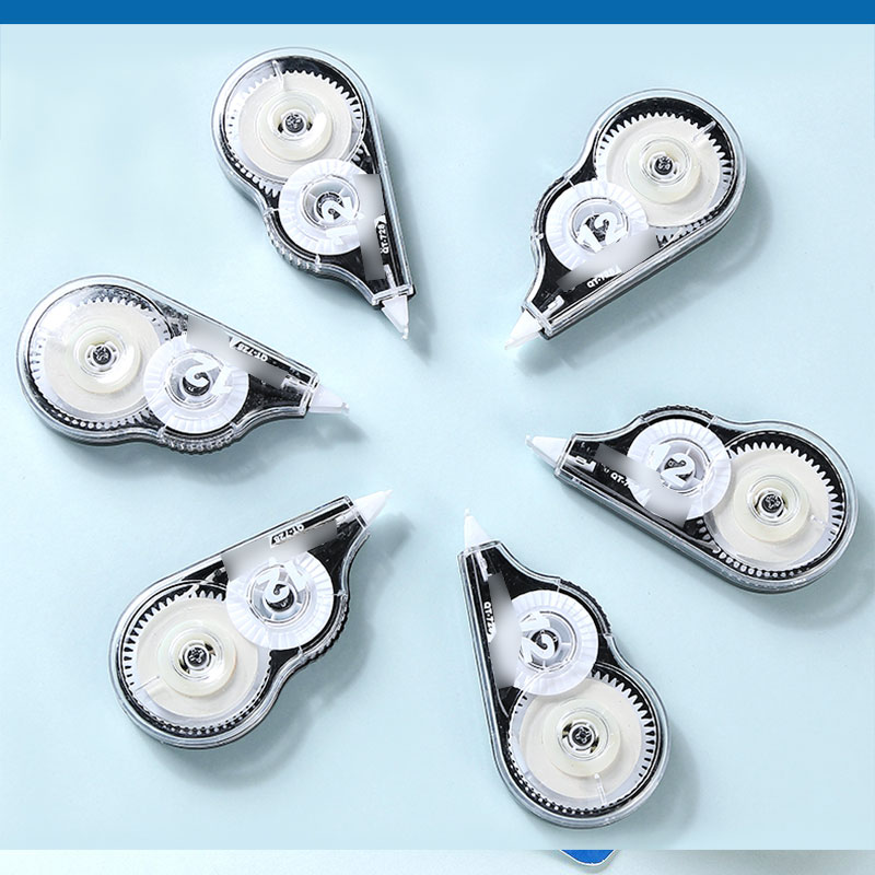 Correction Tape Roller - 6*12 M ขนาดใหญ่ความจุริบบิ้นแก้ไข Express ความเป็นส่วนตัวเข็มขัดป้องกันจริงสํานักงานเครื่องเขียนนักเรียนเครื่องเขียนโรงเรียน Stat