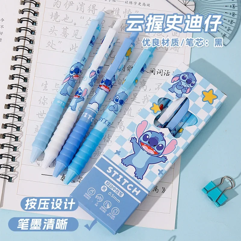 Stationery Supplier - ปากกาเจลคุณภาพสูง Aniime 4 ชิ้น แบบหัวเข็ม ปากกาลูกลื่นแบบน้ำตรง