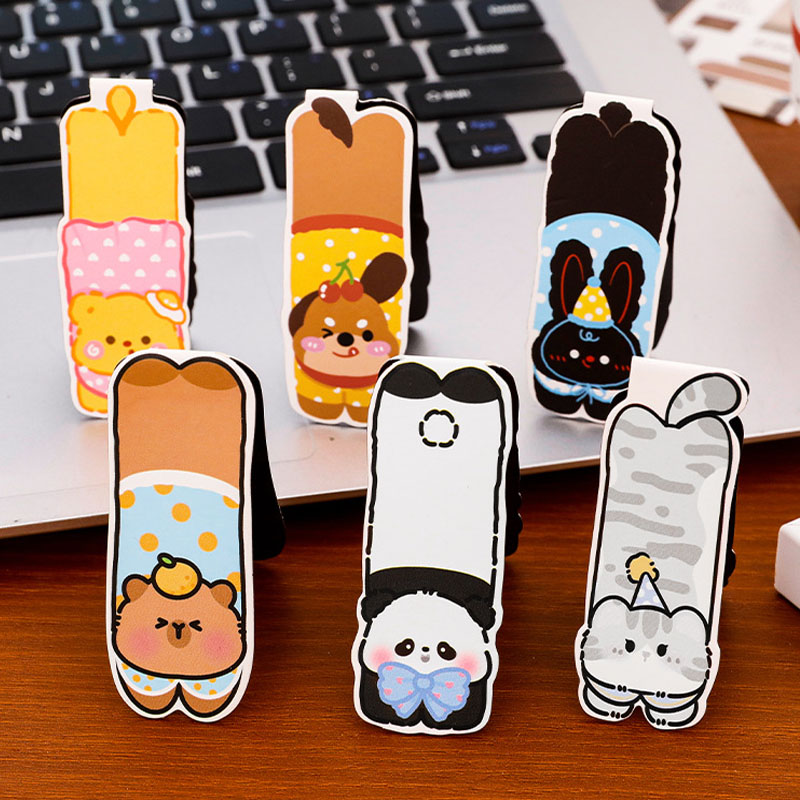 ชุดที่คั่นหนังสือแม่เหล็กน่ารั - Bookmark Magnetic Clip บทวิจารณ์และราคา