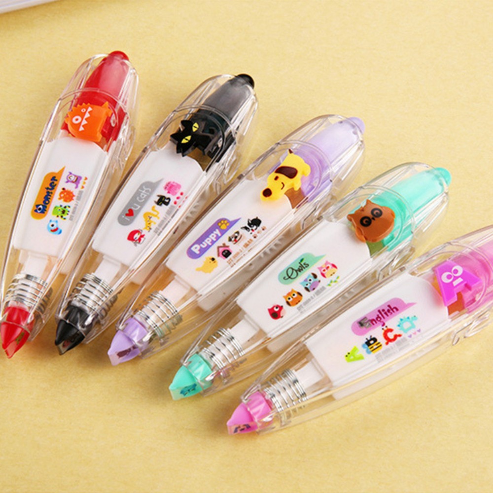 น่ารัก Kawaii ตกแต่งเทปแก้ไข 6 - Correction Tape Roller บทวิจารณ์และราคา