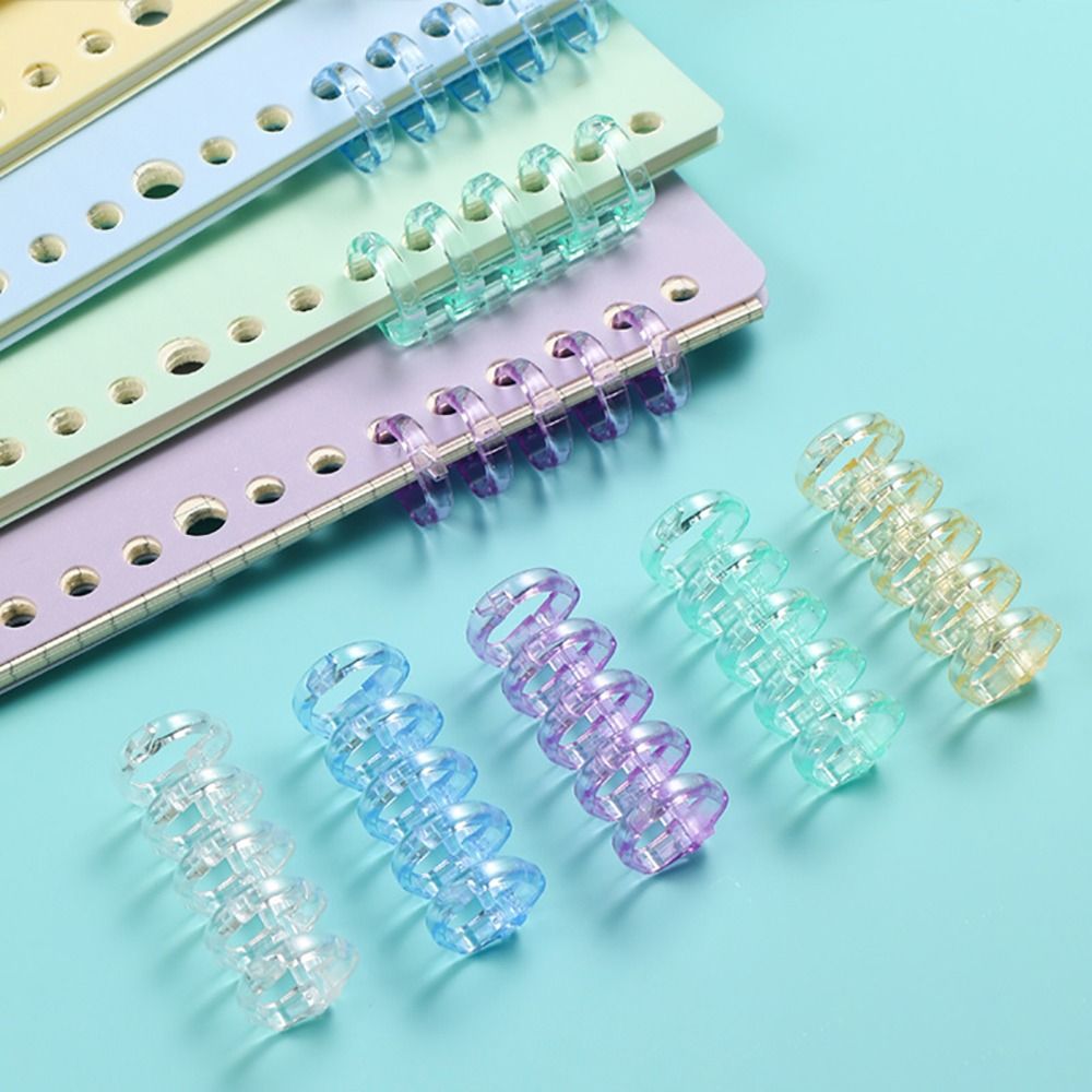 10 ชิ้น ห่วงเข้าเล่มแบบสปริง ส - Binding Comb Plastic บทวิจารณ์และราคา