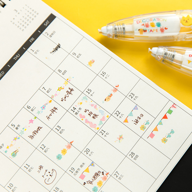 Kawaiiduck ลูกโป่งรูปปลาเชอร์ร - Correction Tape Roller บทวิจารณ์และราคา