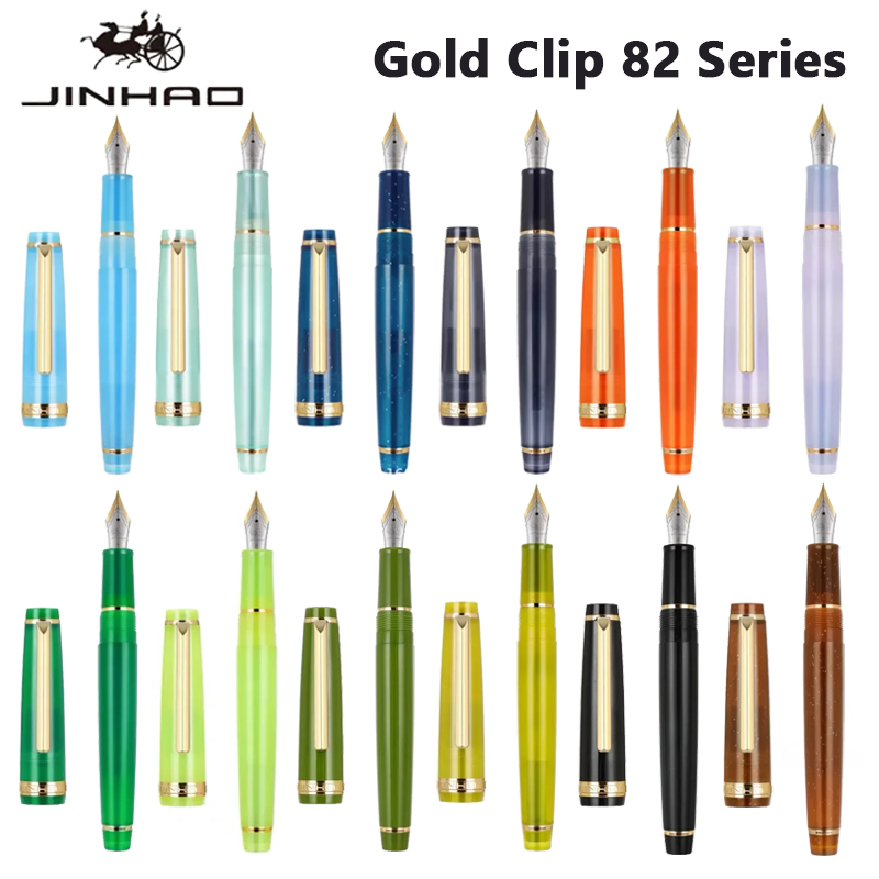Jinhao 82 Fountain ปากกาคลิปสี - Office Stationery Supply Business บทวิจารณ์และราคา