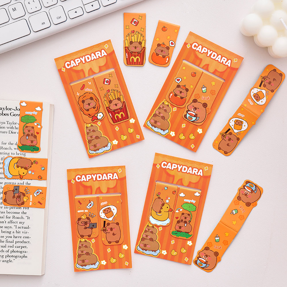 12 ชุดบุ๊คมาร์คแม่เหล็ก Ins น่ - Bookmark Magnetic Clip บทวิจารณ์และราคา