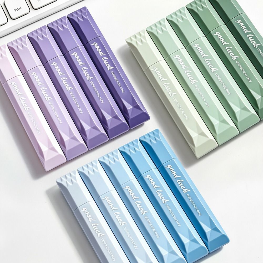 5 ชิ้น/ชุด เทปลบคำผิดสีไล่เฉดแ - Correction Tape Roller บทวิจารณ์และราคา